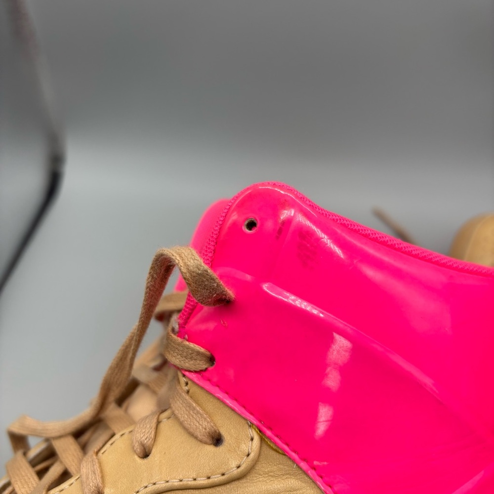 Nike Dunk‎ Sky-Hi Vachetta Tan Pink Flash Women’s Size 6.5 Hidden Wedge Sneakers - Picture 12 of 14